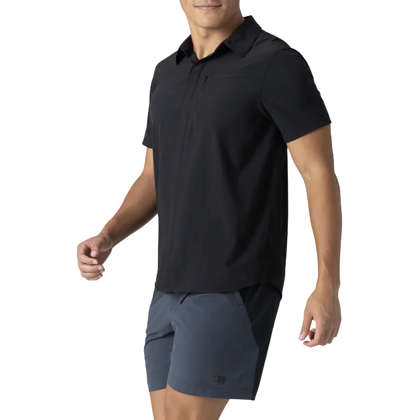 Outdoor Research Mens Astroman Air Sun Short Sleeve Shirt - Image 4