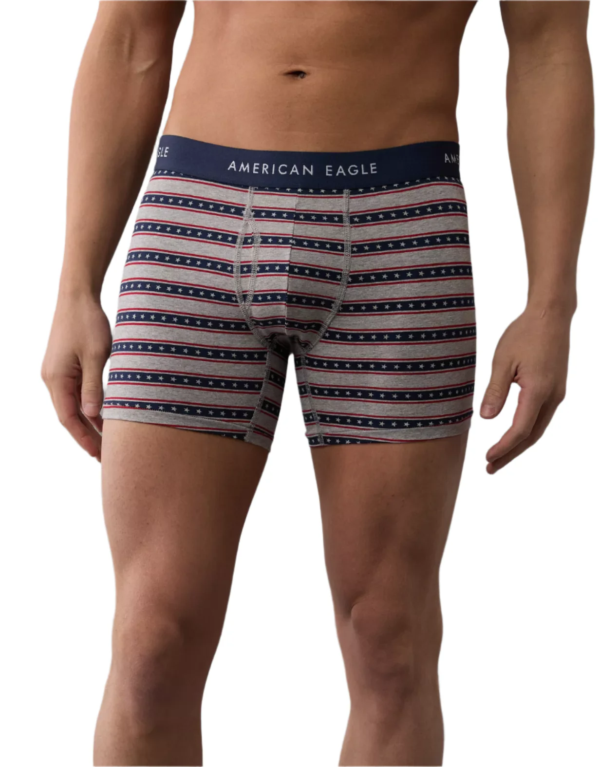 American Eagle Mens AEO USA 4.5" Classic Boxer Briefs - Image 3