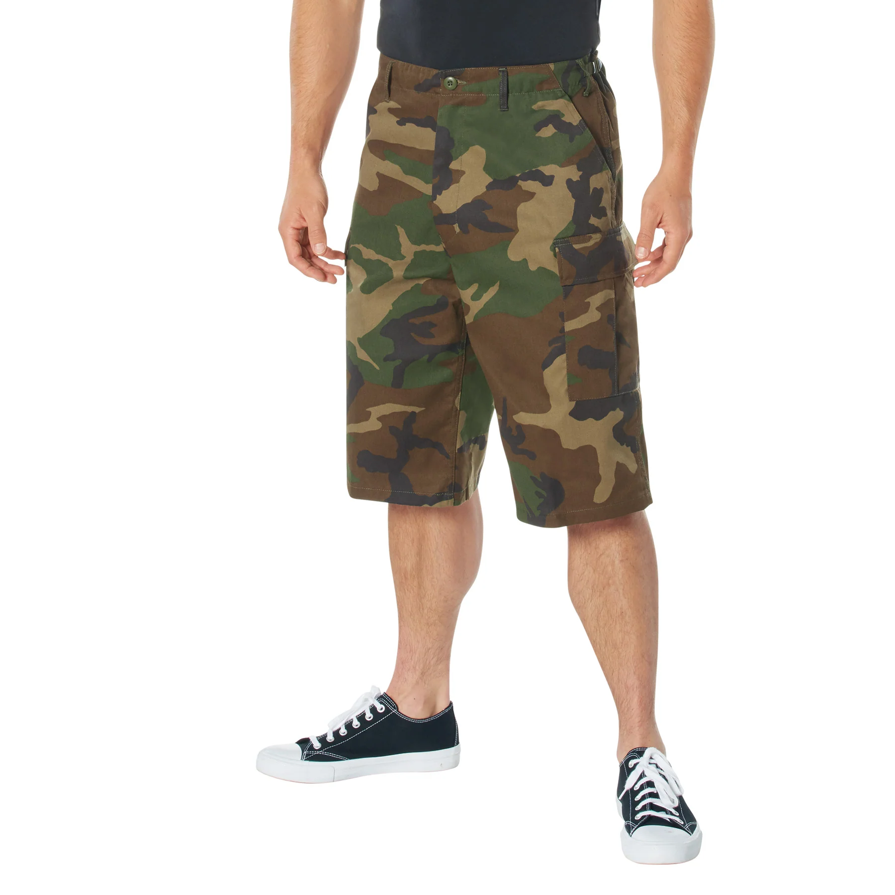 Rothco Men's Long Length Camo BDU Shorts - 3XL - Image 2