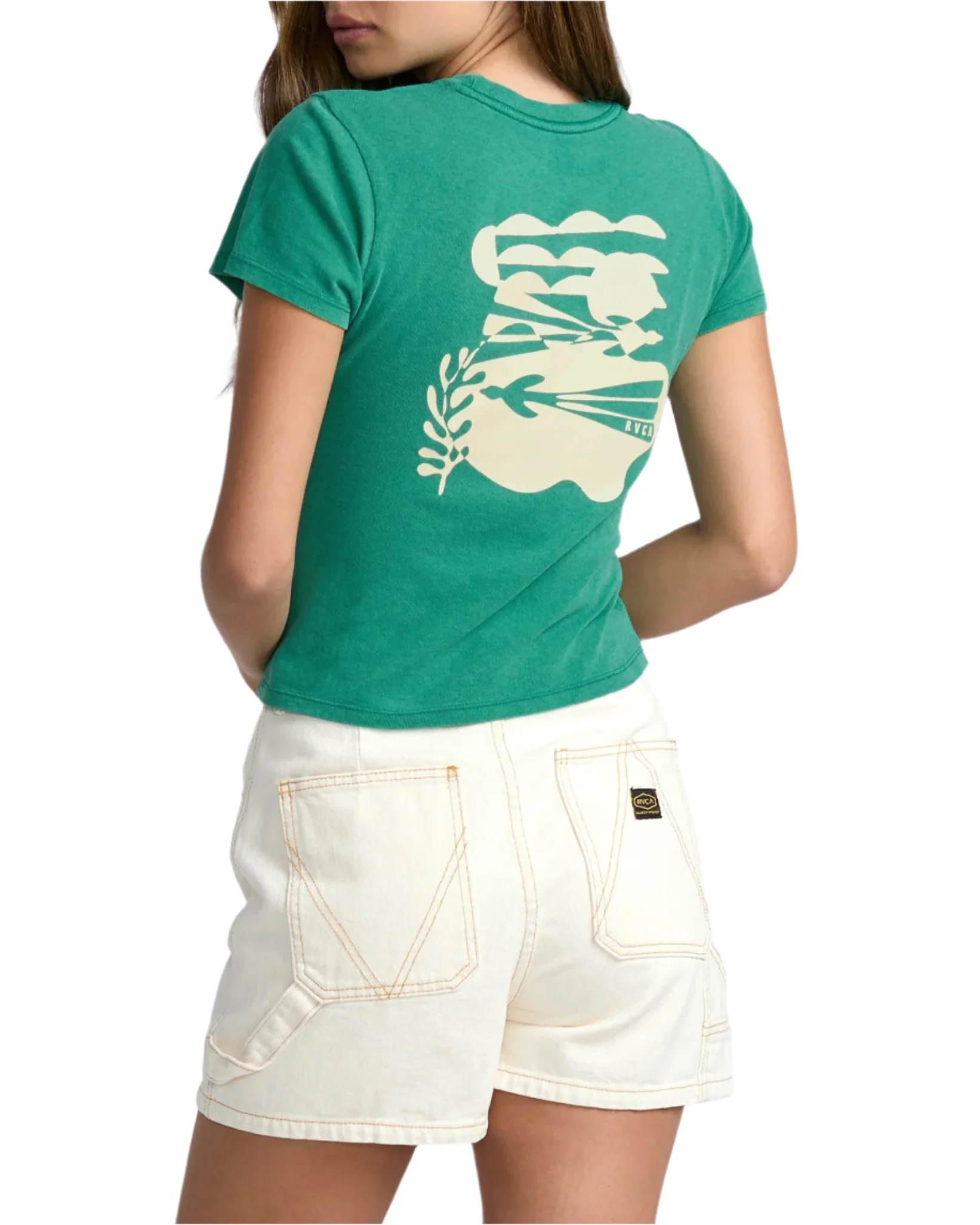 RVCA Womens 411 Short Sleeve T-Shirt - Image 3