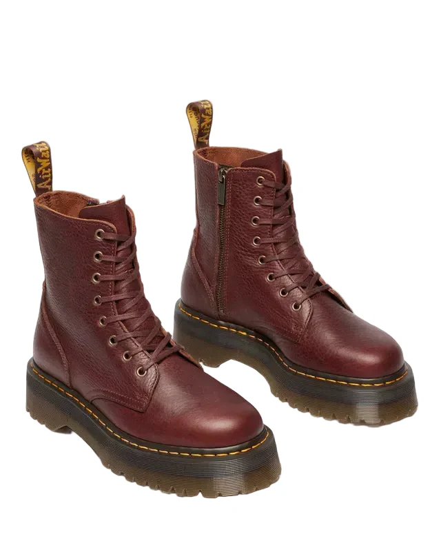 Dr. Martens Jadon Soft Ambassador Leather Platform Boots - Image 3