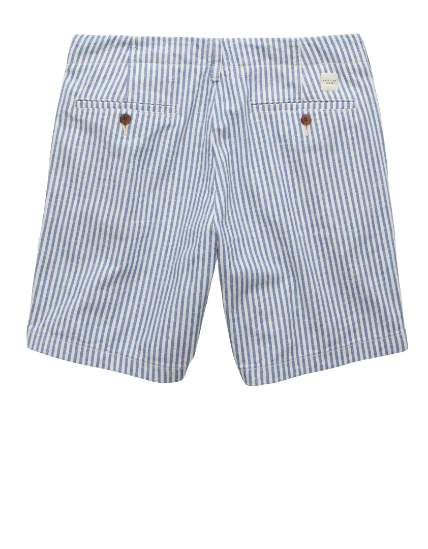 American Eagle Mens AE 7" Flex Lived-In Khaki Shorts - Image 2