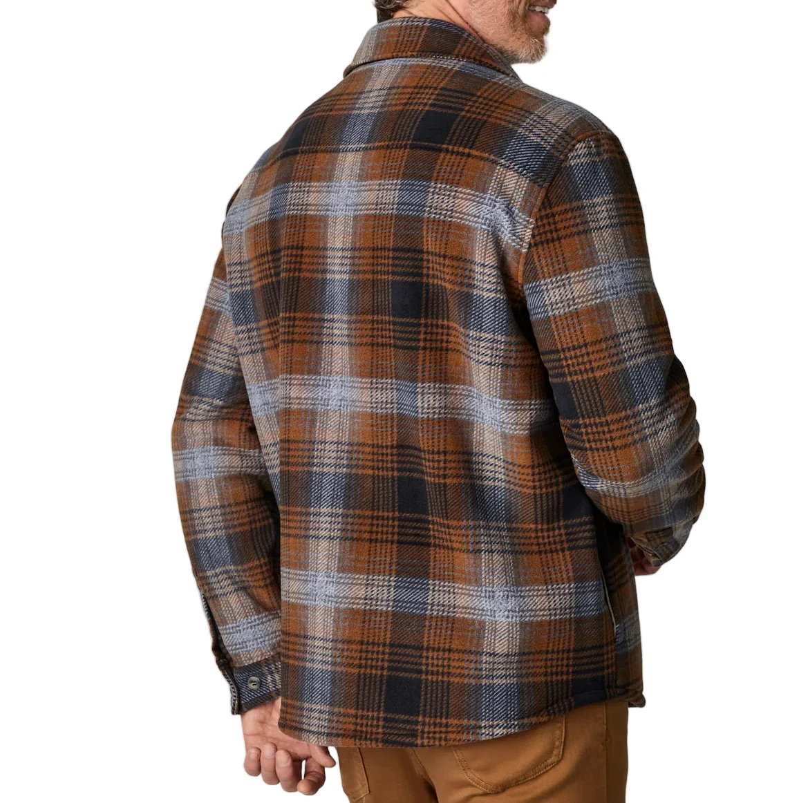 Free Country Mens Chill Out Fleece Shirt Jacket - Image 3