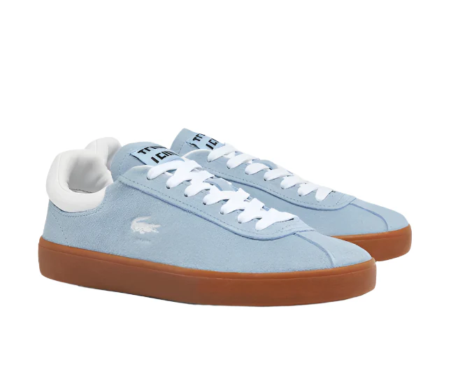 Lacoste Womens Baseshot Suede Sneakers - Image 2