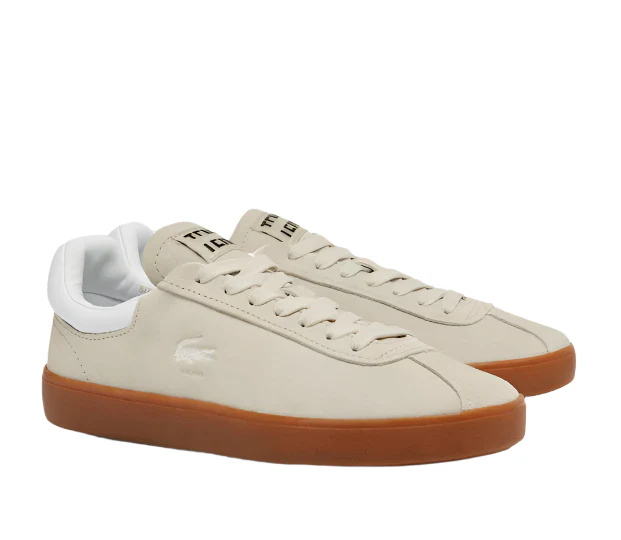 Lacoste Womens Baseshot Suede Sneakers - Image 2