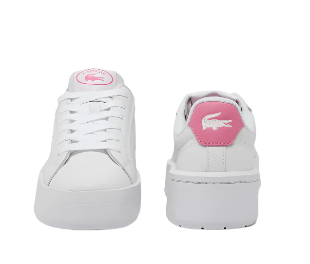 Lacoste Womens Carnaby Platform Leather Sneakers - Image 4