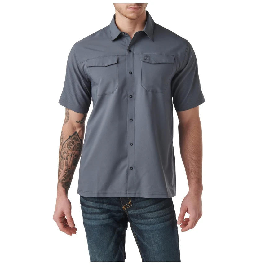5.11 Mens Freedom Flex Short Sleeve Woven Shirt - Image 16