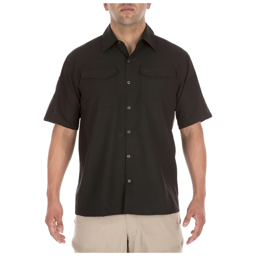 5.11 Mens Freedom Flex Short Sleeve Woven Shirt - Image 6
