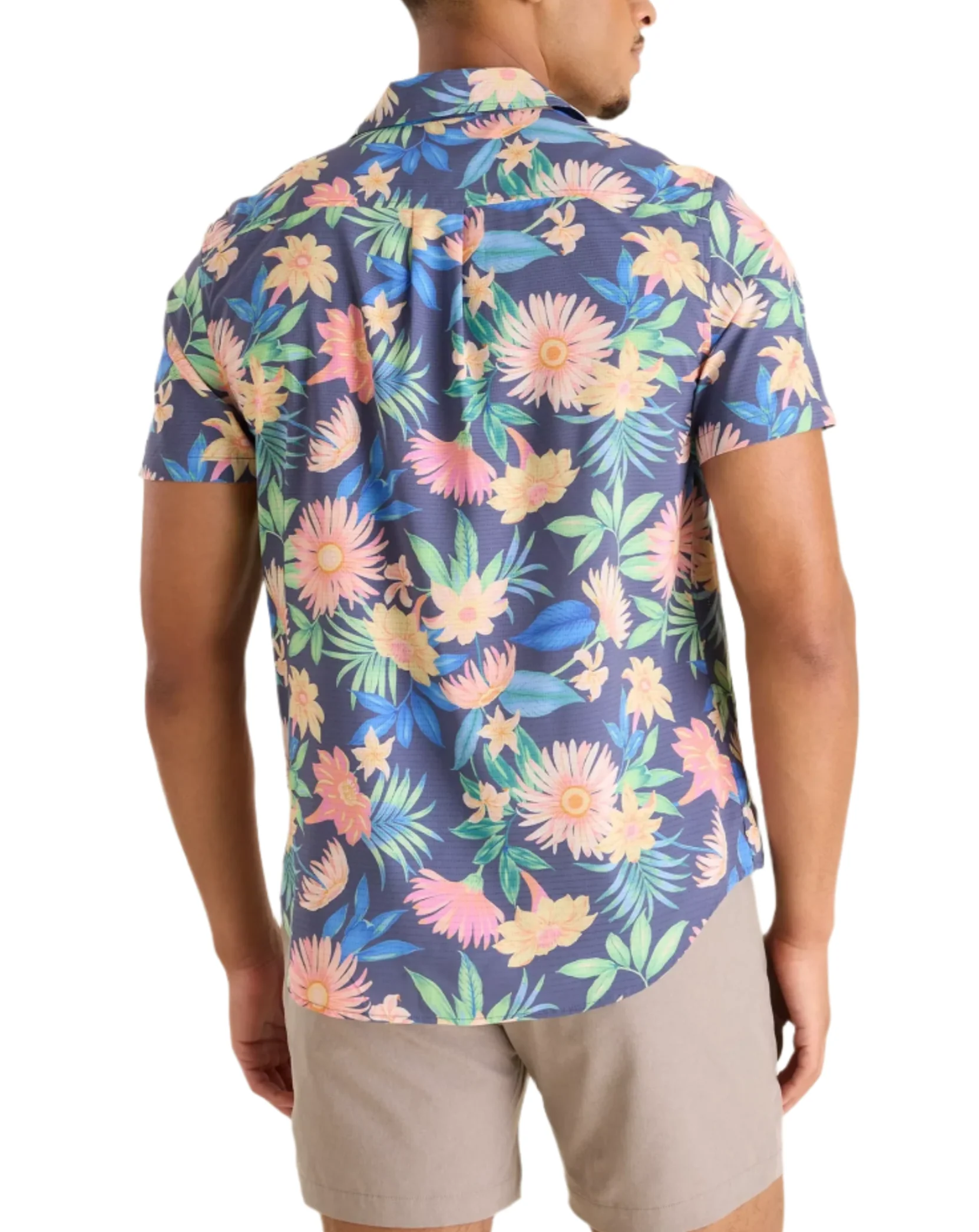 Chubbies Mens The Big Bloomer Breezetech Button-Up Shirt - Image 2