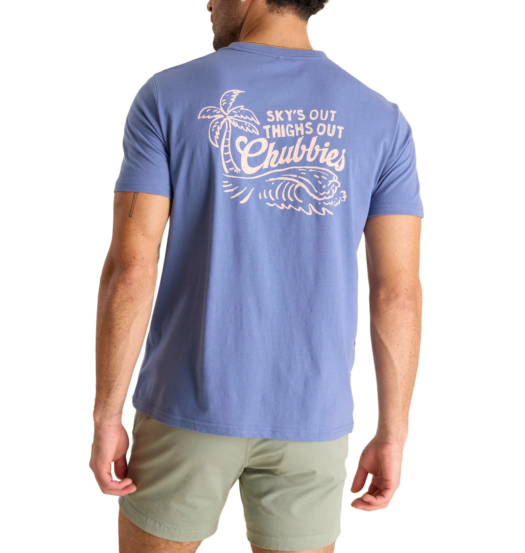 Chubbies Mens The Foldin' Chair Short Sleeve T-Shirt - Image 2