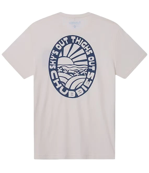 Chubbies Mens The Sunny Tomorrow Short Sleeve T-Shirt