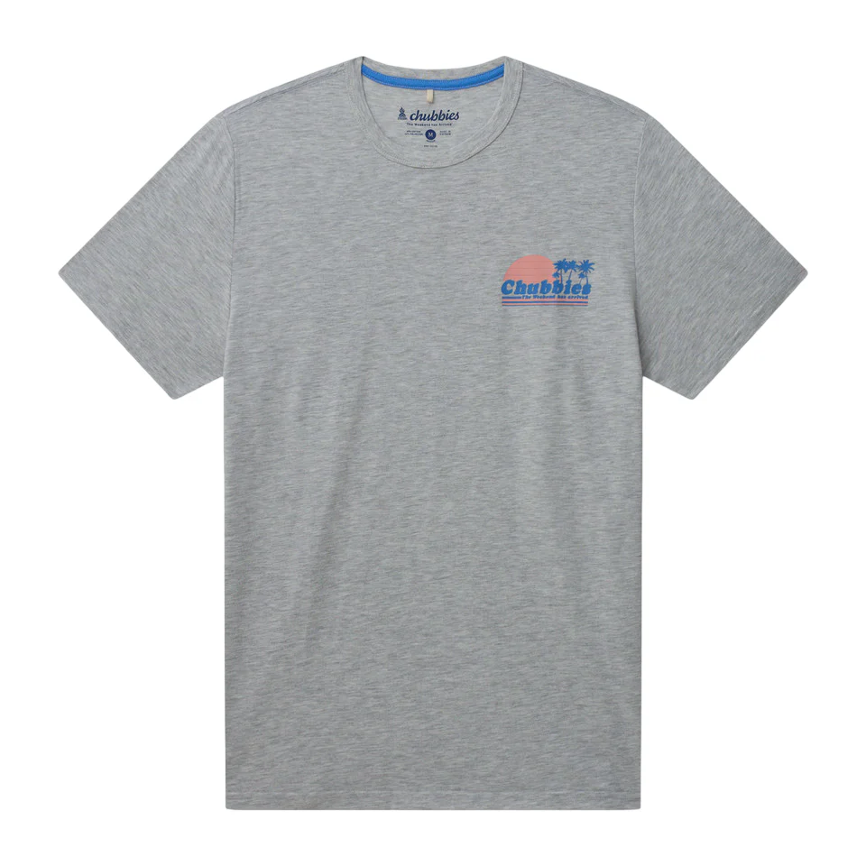 Chubbies Mens The Ol College Try Short Sleeve T-Shirt - Image 2