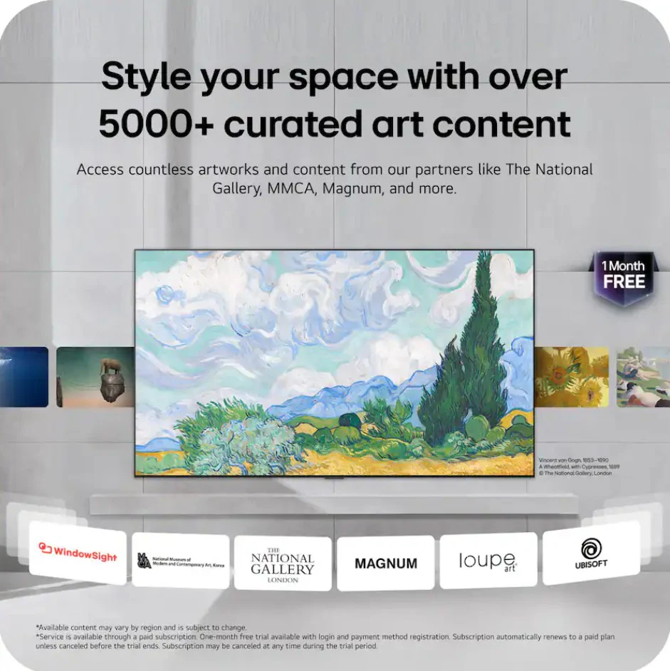 LG 55" Class LX7B Gallery TV with Frame Mini LED 4K Smart webOS TV - Image 6