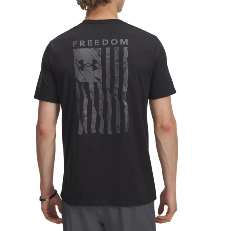 Under Armour Mens UA Freedom Flag Short Sleeve T-Shirt - Image 2