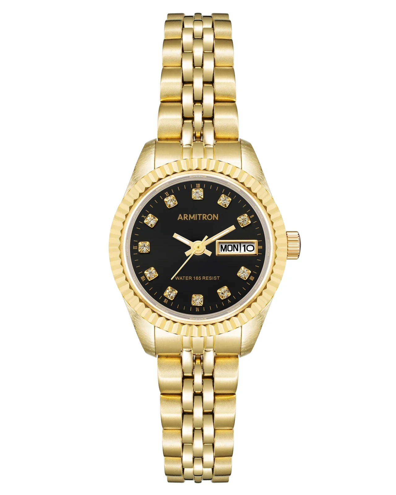 Armitron Womens Gold Minnie 24mm Watch