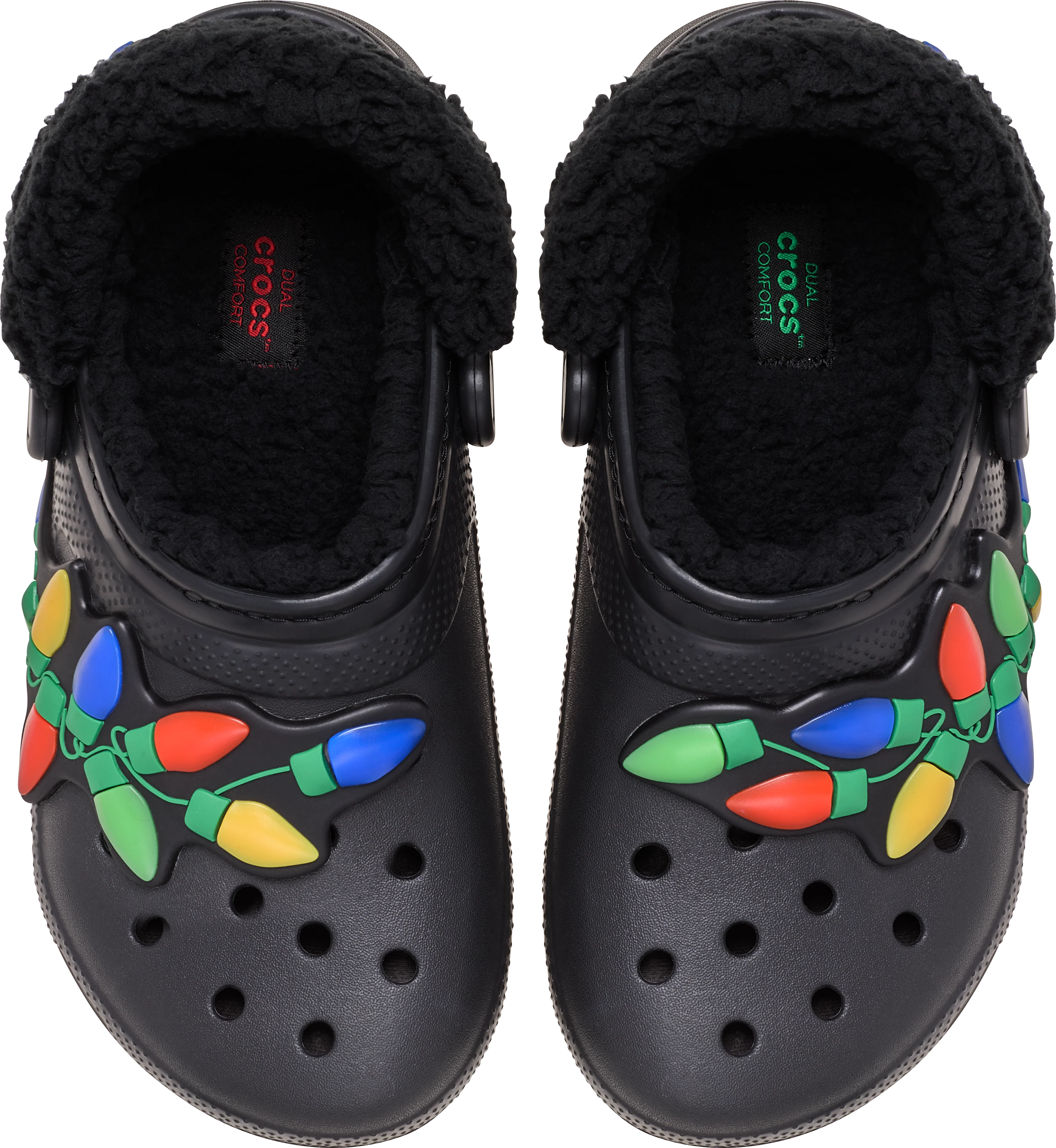 Crocs Classic Lined Holiday Lights Clogs - Image 5