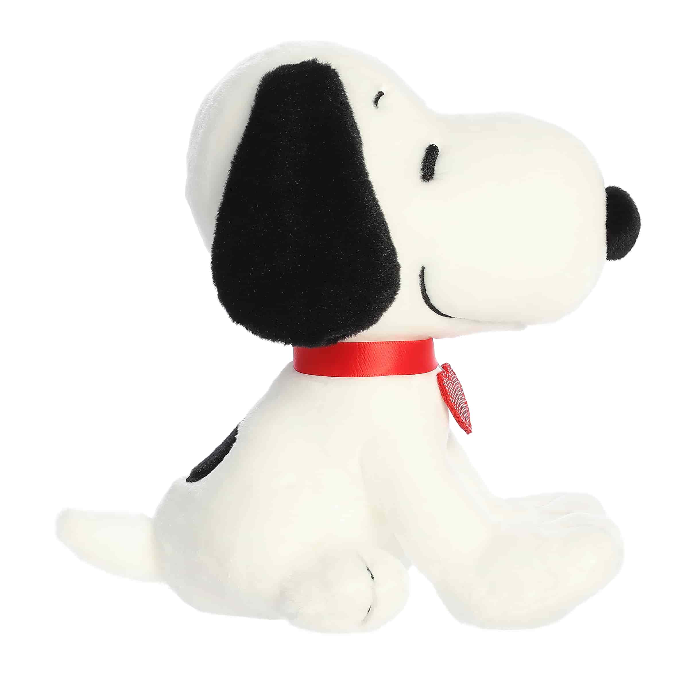 Aurora Peanuts 9" Snoopy Heart Tag Plush Toy - Image 2