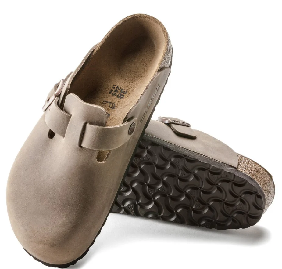 Birkenstock Boston Oiled Leather Clogs - Image 4