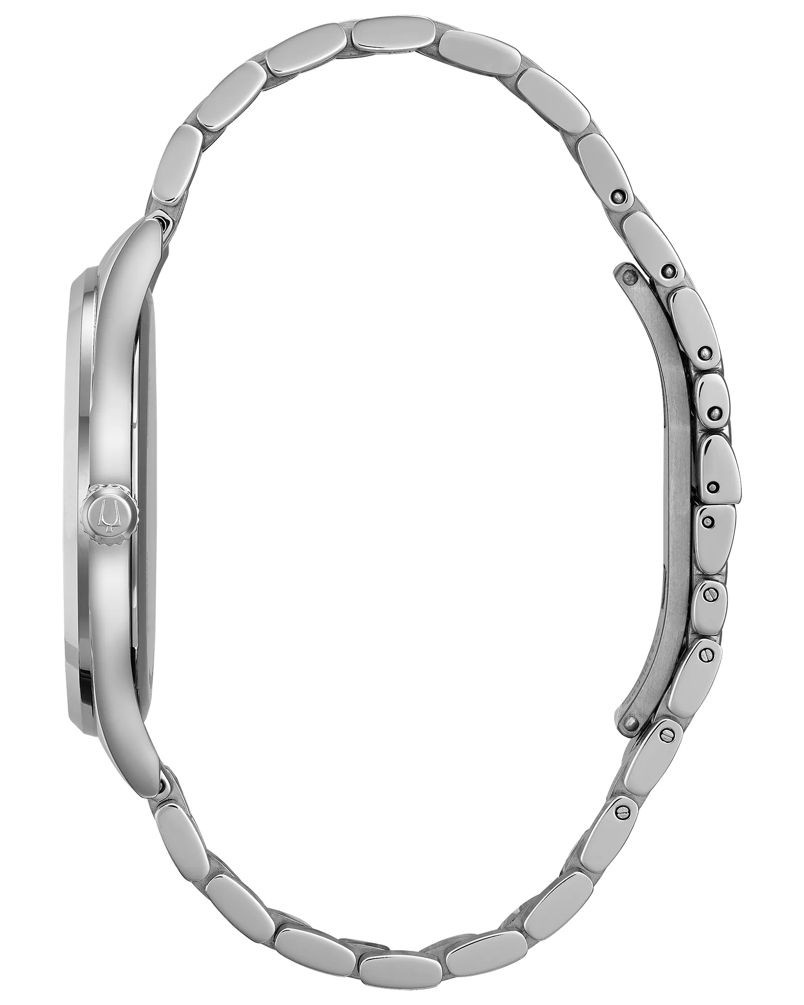 Bulova Mens Classic Watch - Silver-Tone Stainless Steel Bracelet - Image 2
