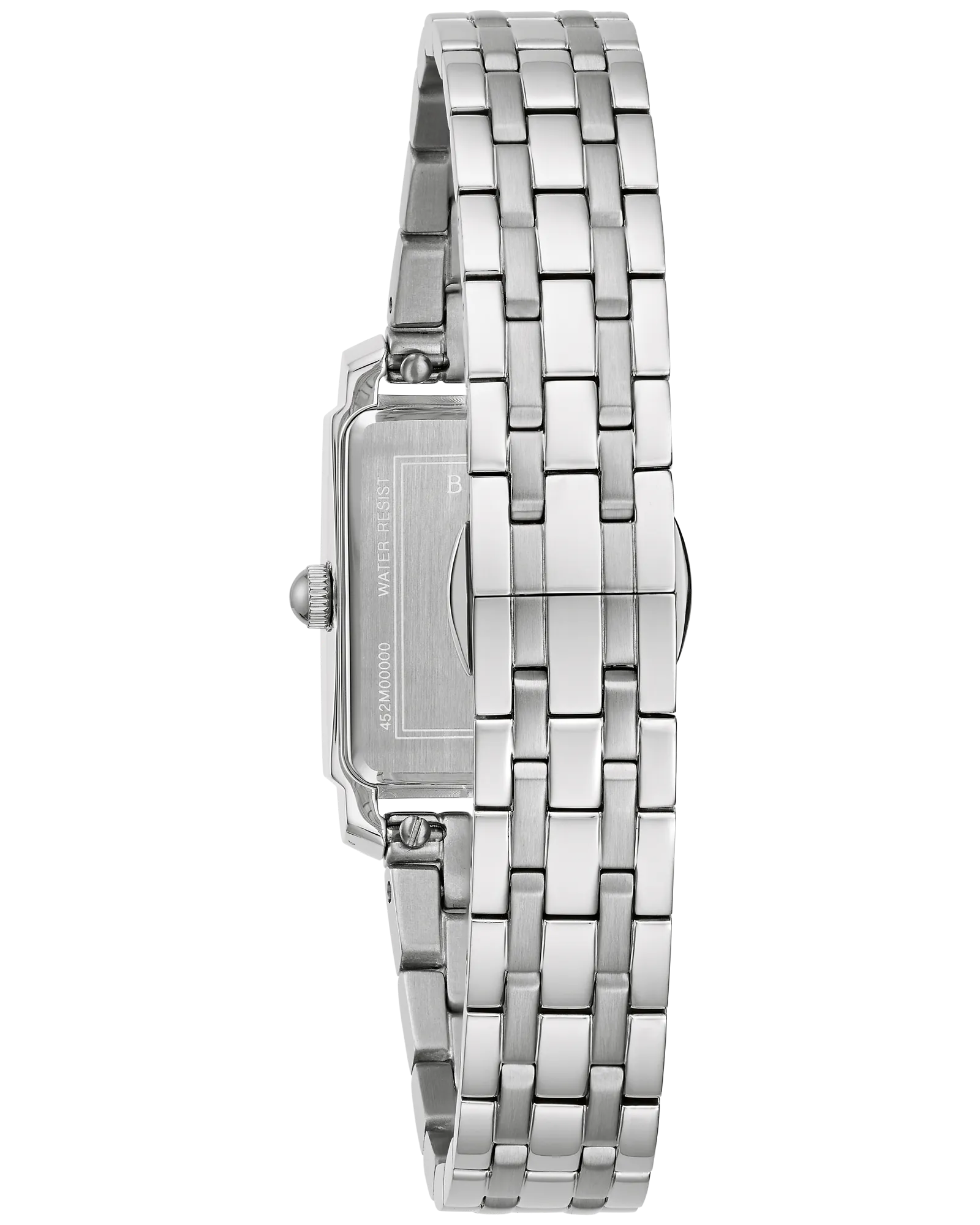 Bulova Womens Sutton Gray Dial Stainless Steel Watch - Image 3