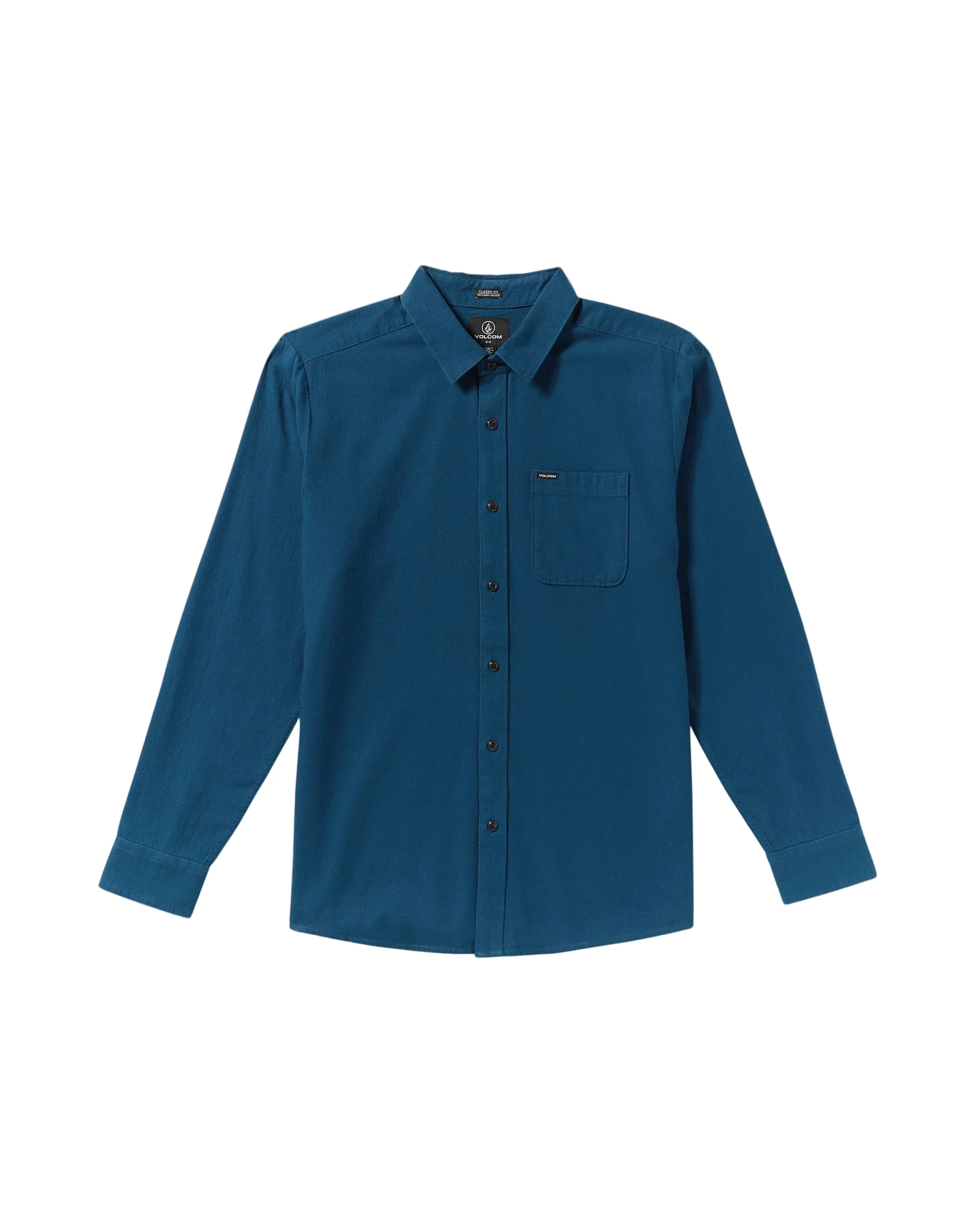 Volcom Mens Caden Solid Long Sleeve Shirt