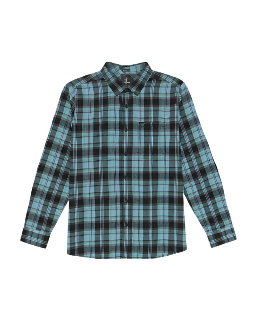 Volcom Mens Caden Plaid Long Sleeve Shirt - Image 2