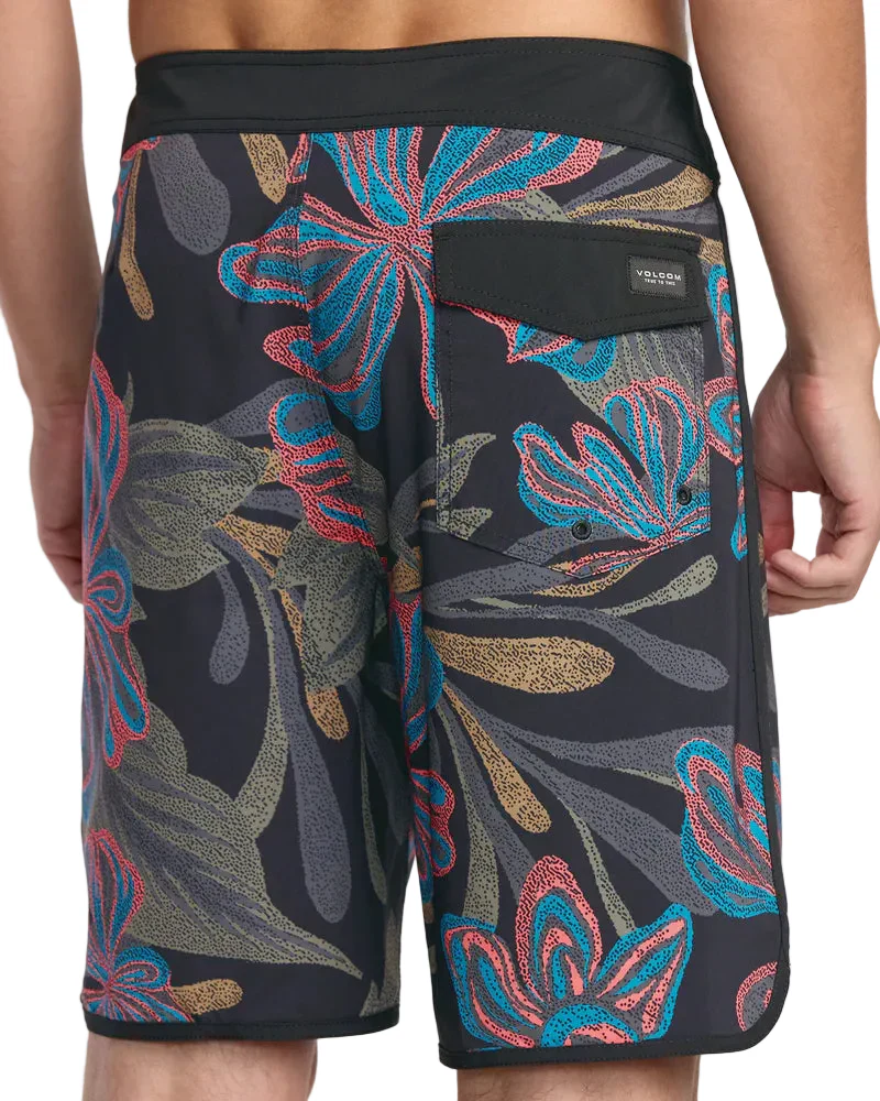 Volcom Mens Infuse Scallop Mod 19" Swim Trunks - Image 4