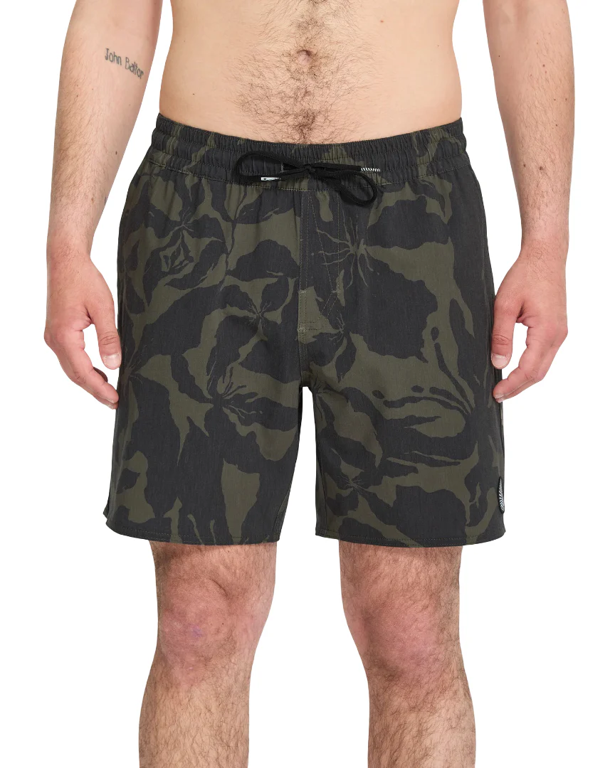 Volcom Mens Psyche Cotton 17" Swim Trunks - Image 4
