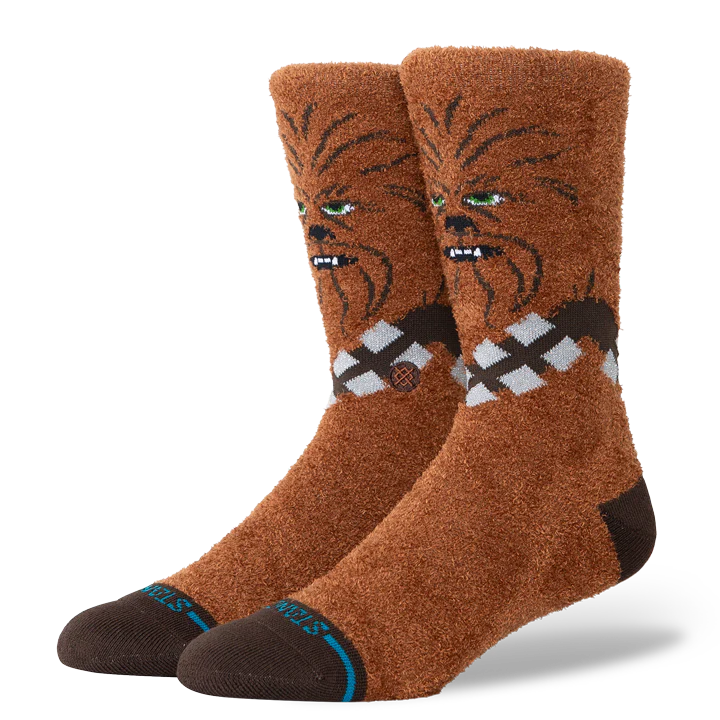 Stance Mens Star Wars X Stance Poly Fuzzy Crew Socks