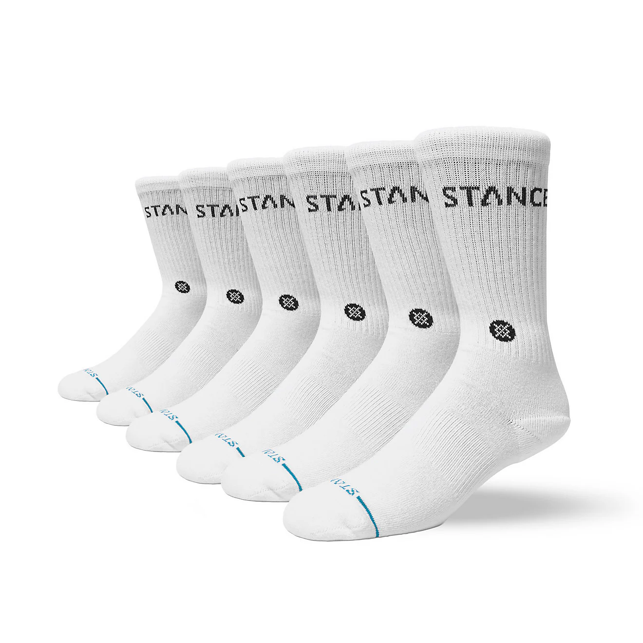 Stance Mens Origin Crew Socks - 6 Pack - Image 2
