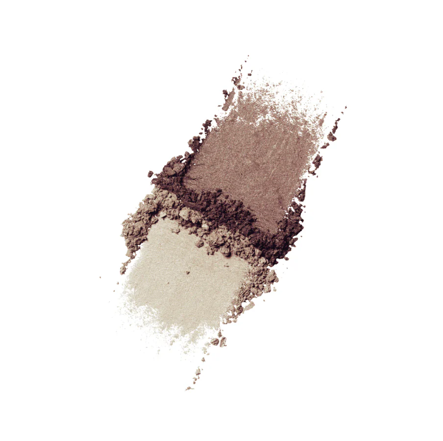 Clinique All About Shadow Duo Eye Shadow Palette - Ivory Bisque/Bronze Satin - Image 2