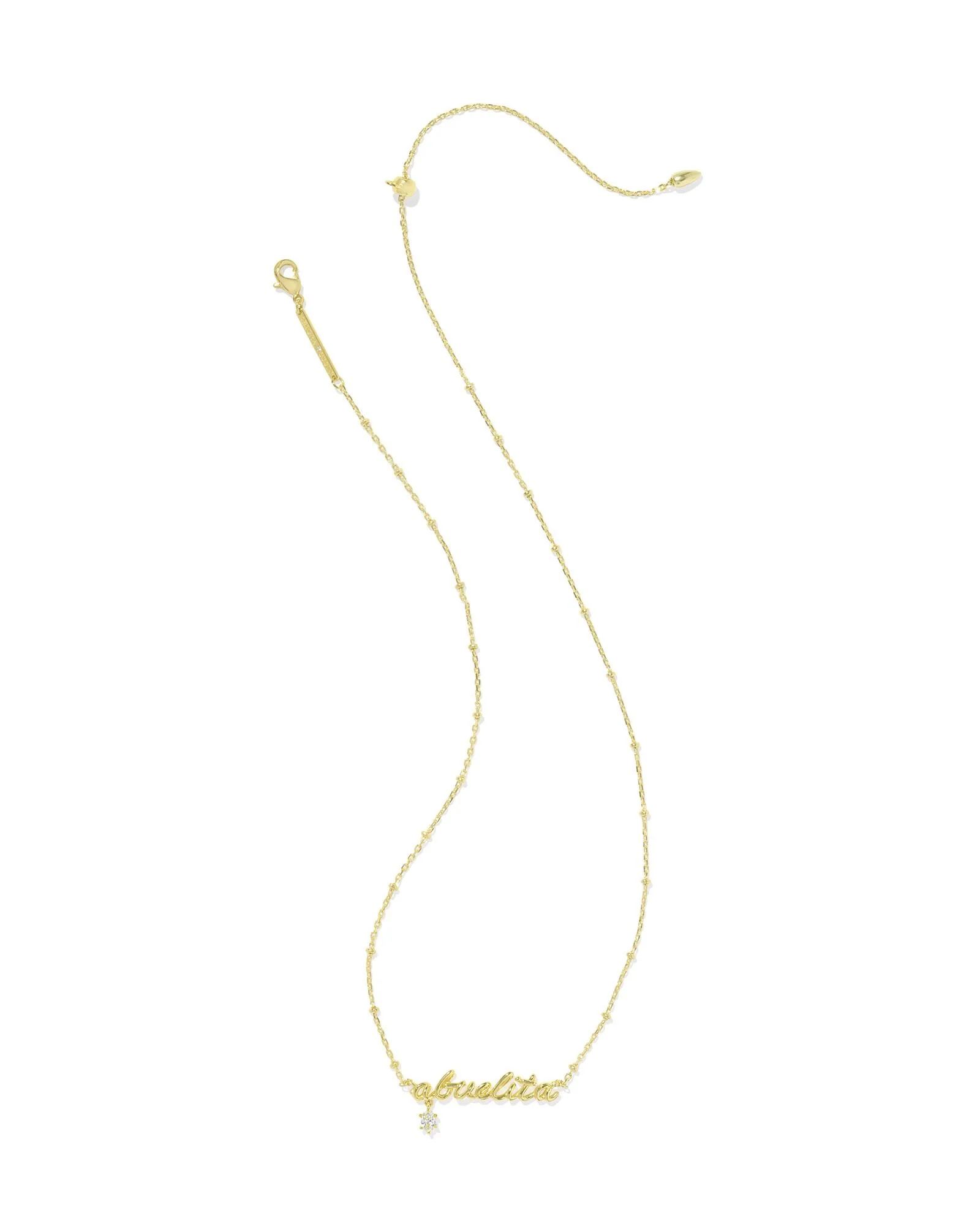 Kendra Scott Abuelita Crystal Short Pendant Necklace - Gold Plated - Image 2