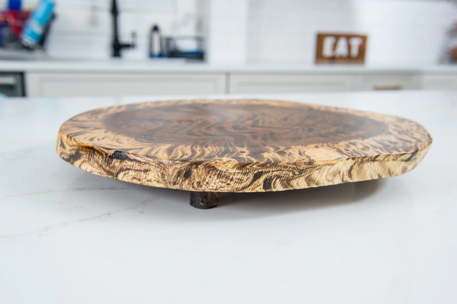 Lipper International Acacia Burl Natural Finish Server - Large - Image 3