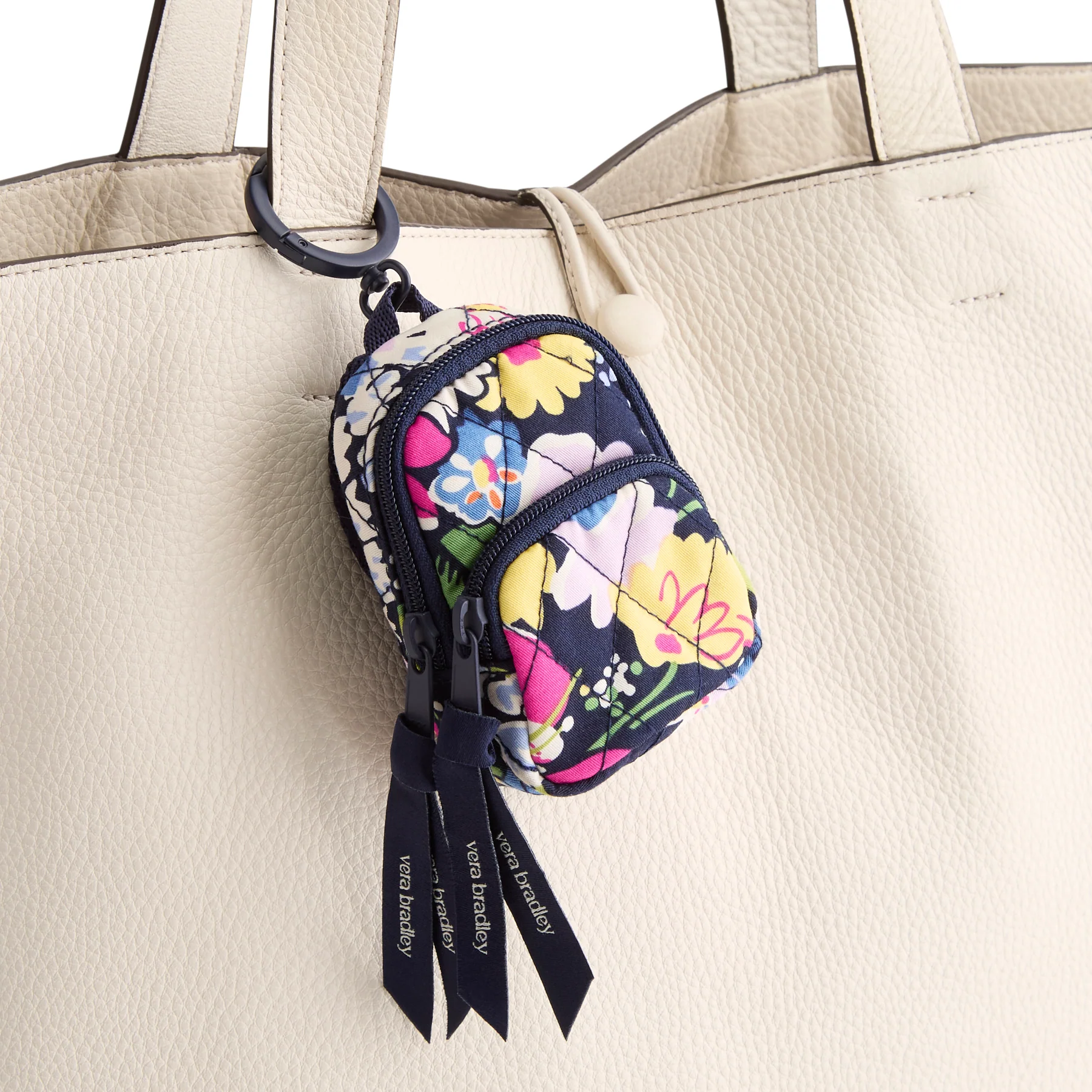 Vera Bradley Bancroft Backpack Bag Charm - Image 2