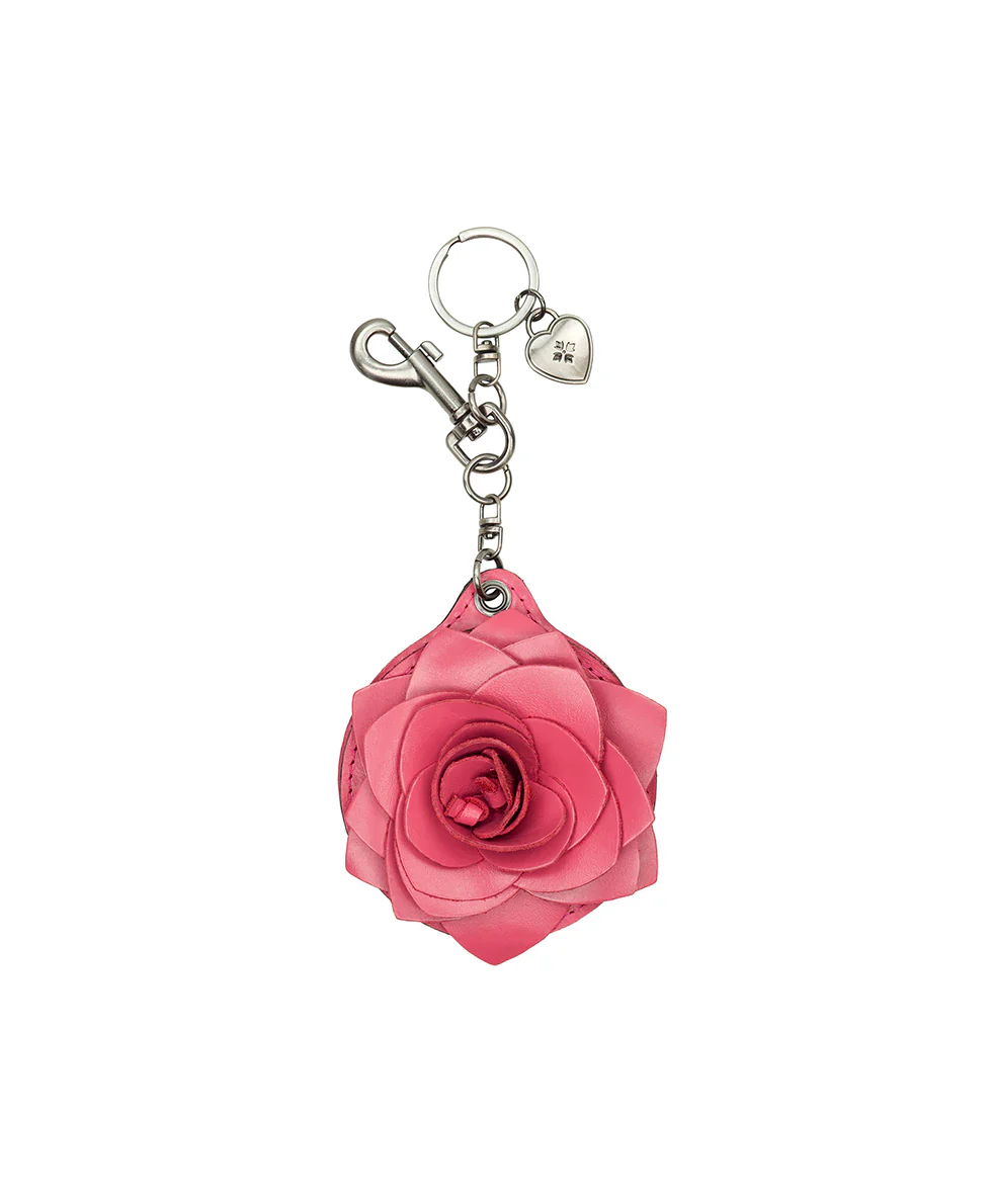 Patricia Nash Parisian Rose Mirror Bag Charm