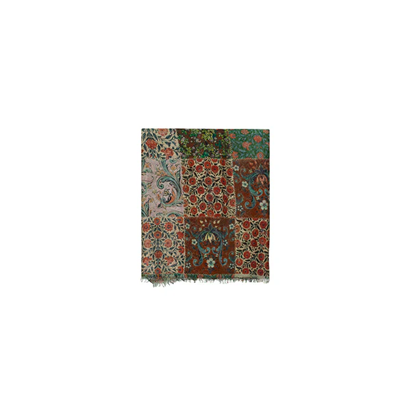 Patricia Nash Nordic Quilted Patchwork Scarf - Image 3