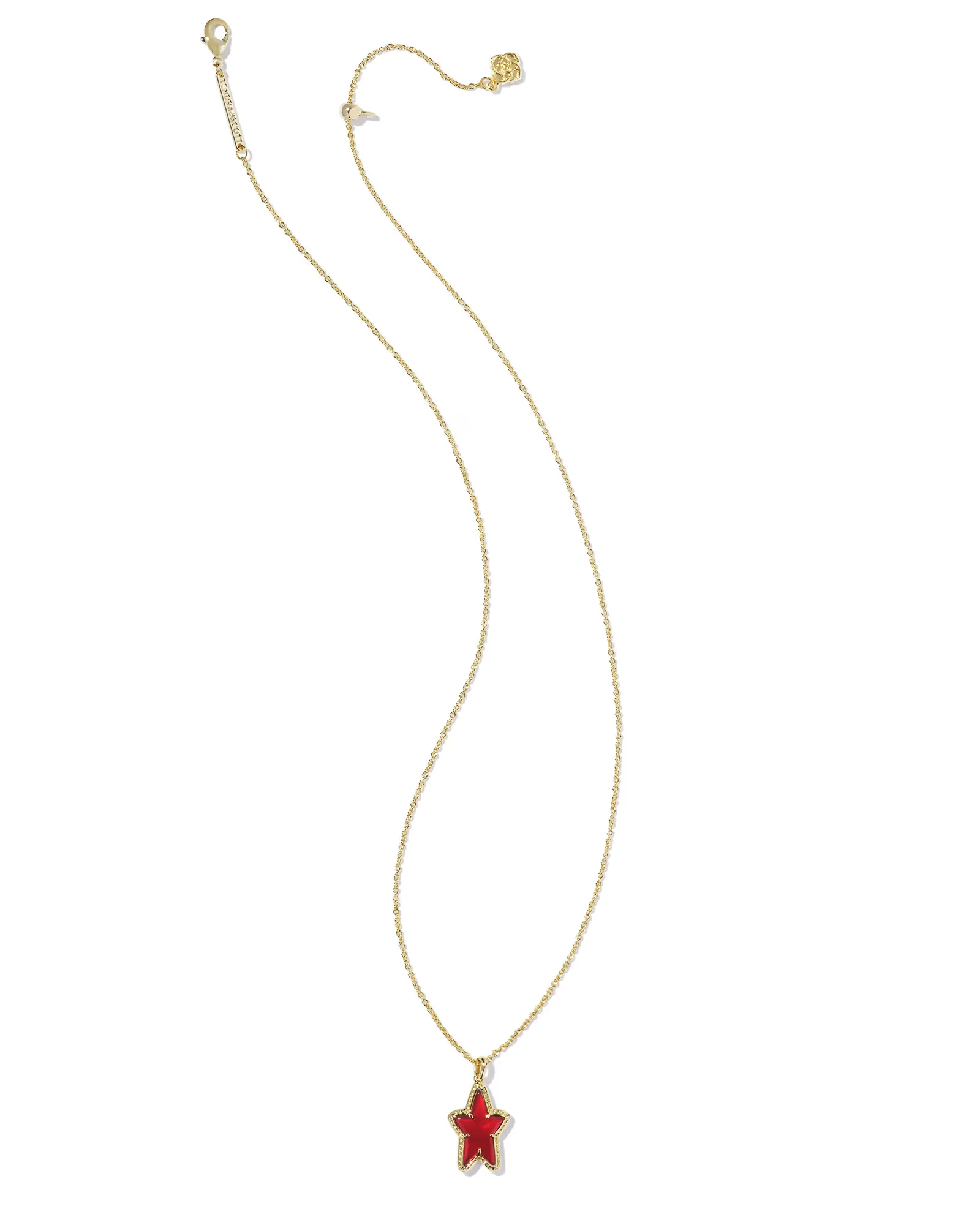 Kendra Scott Ada Red Star Short Pendant Necklace - Image 2