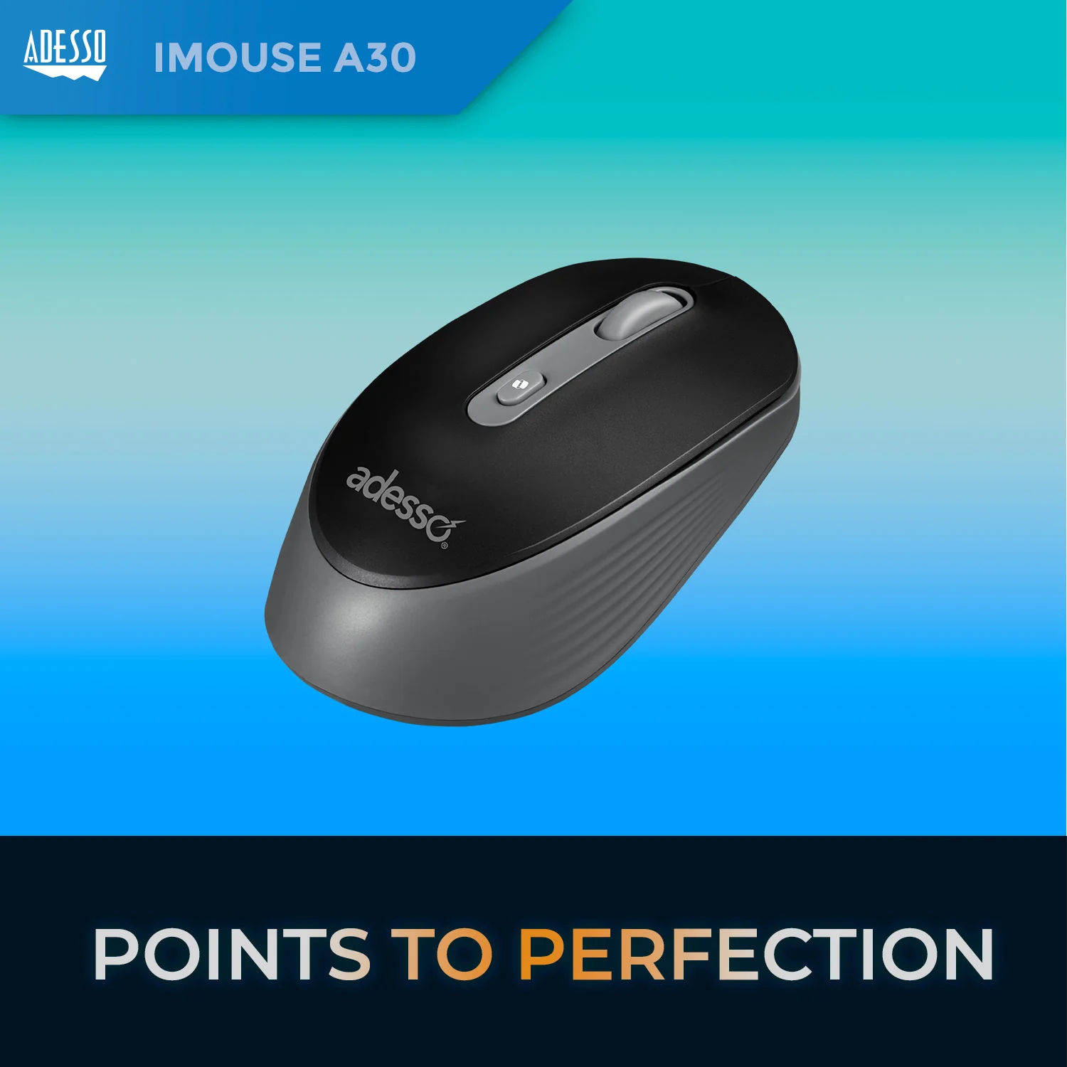 Adesso iMouse A30B Wireless Mouse with AI CoPilot Shortcut Button - Image 7