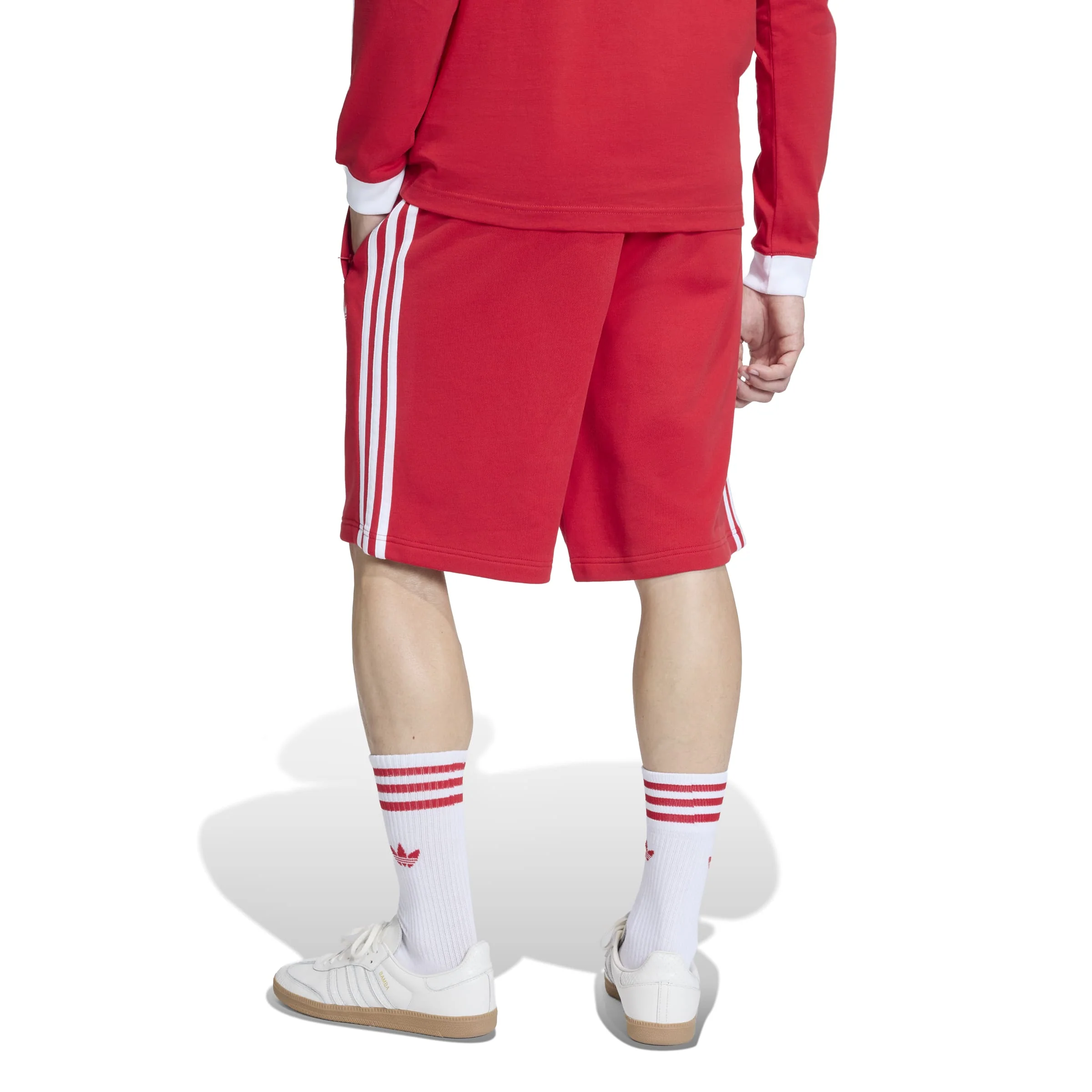 adidas Mens 3-Stripe Shorts - Image 3
