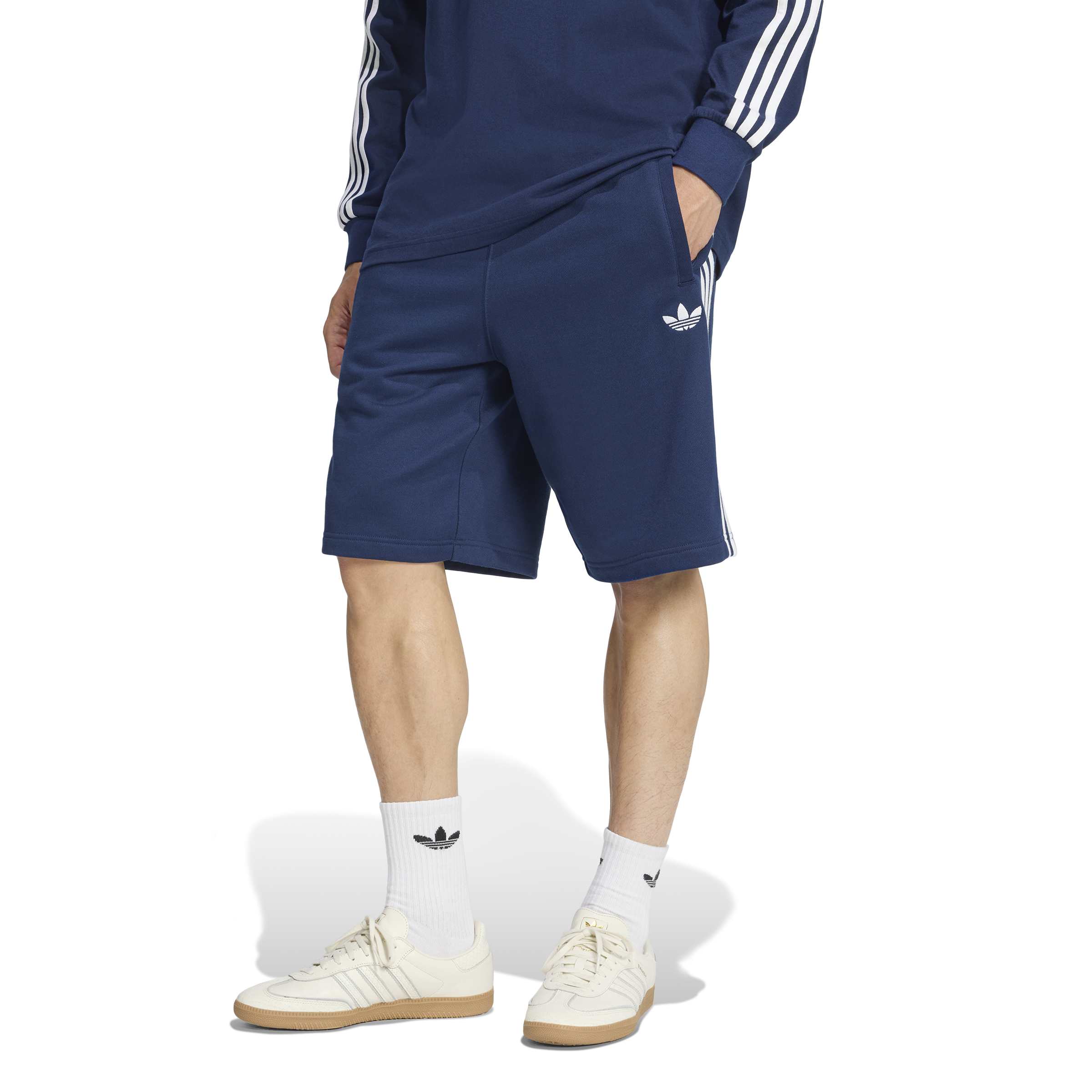 adidas Mens 3-Stripe Shorts - Image 2