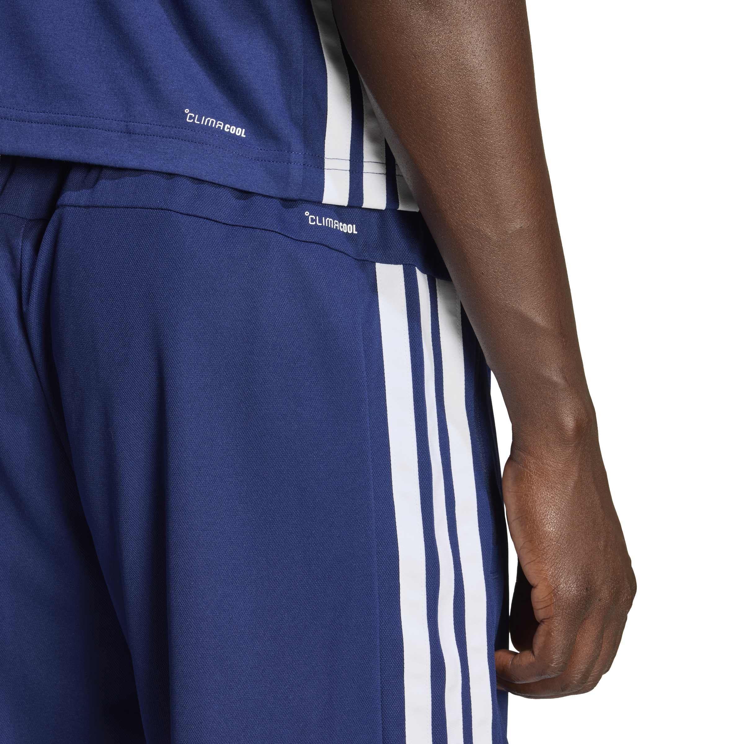 adidas Mens Workout Essentials Base 3-Stripes Pique Shorts - Image 4