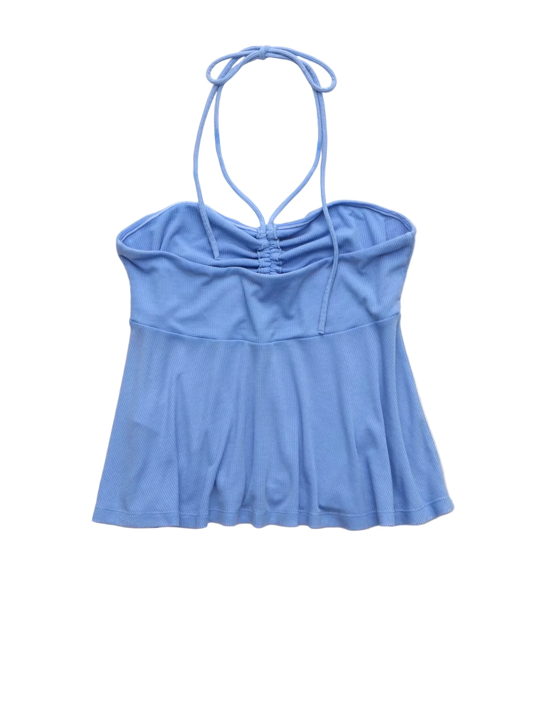 American Eagle Womens AE Soft & Sexy Halter Cinch Babydoll Top - Image 2