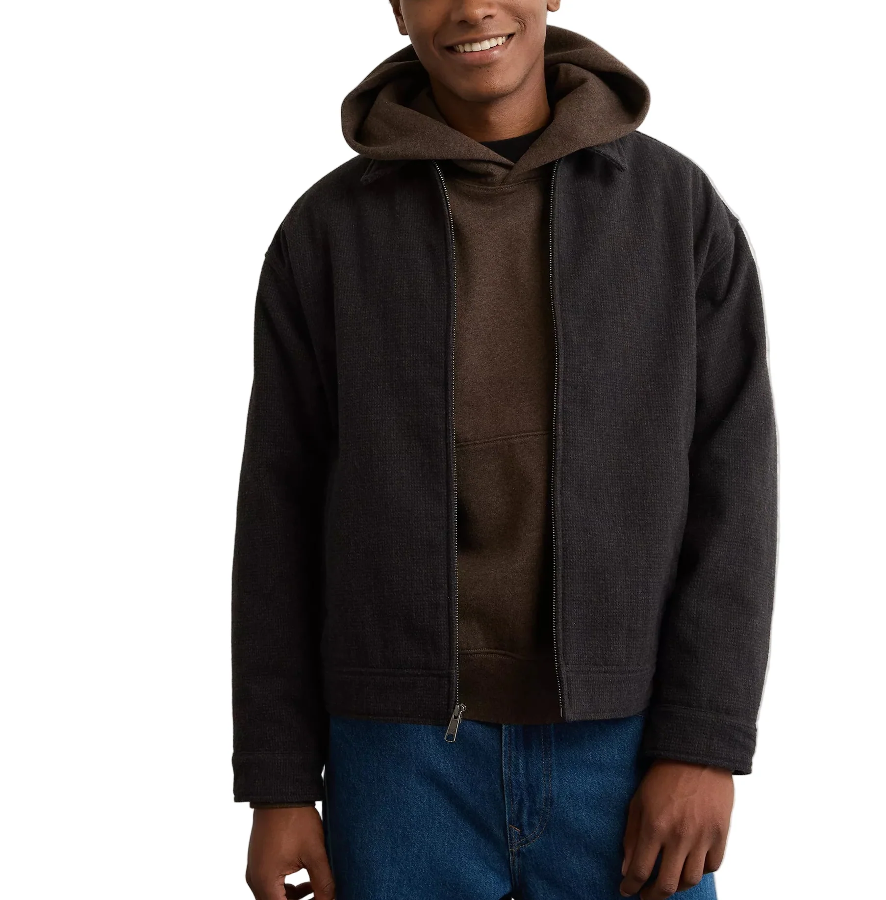American Eagle Mens AE Campus Jacket - Image 3