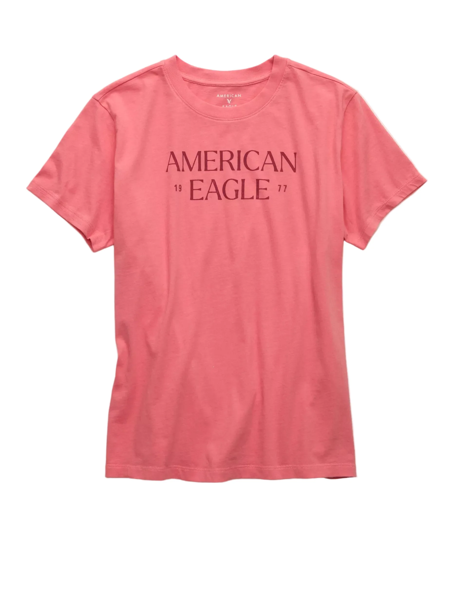 American Eagle Womens AE Everyday Graphic Short Sleeve T-Shirt