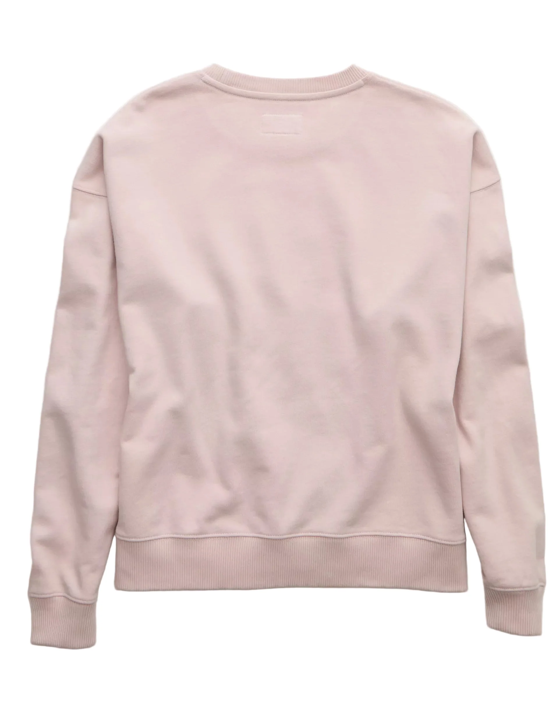 American Eagle Womens AE Velvet Graphic Crew Neck Sweatshirt - Image 2