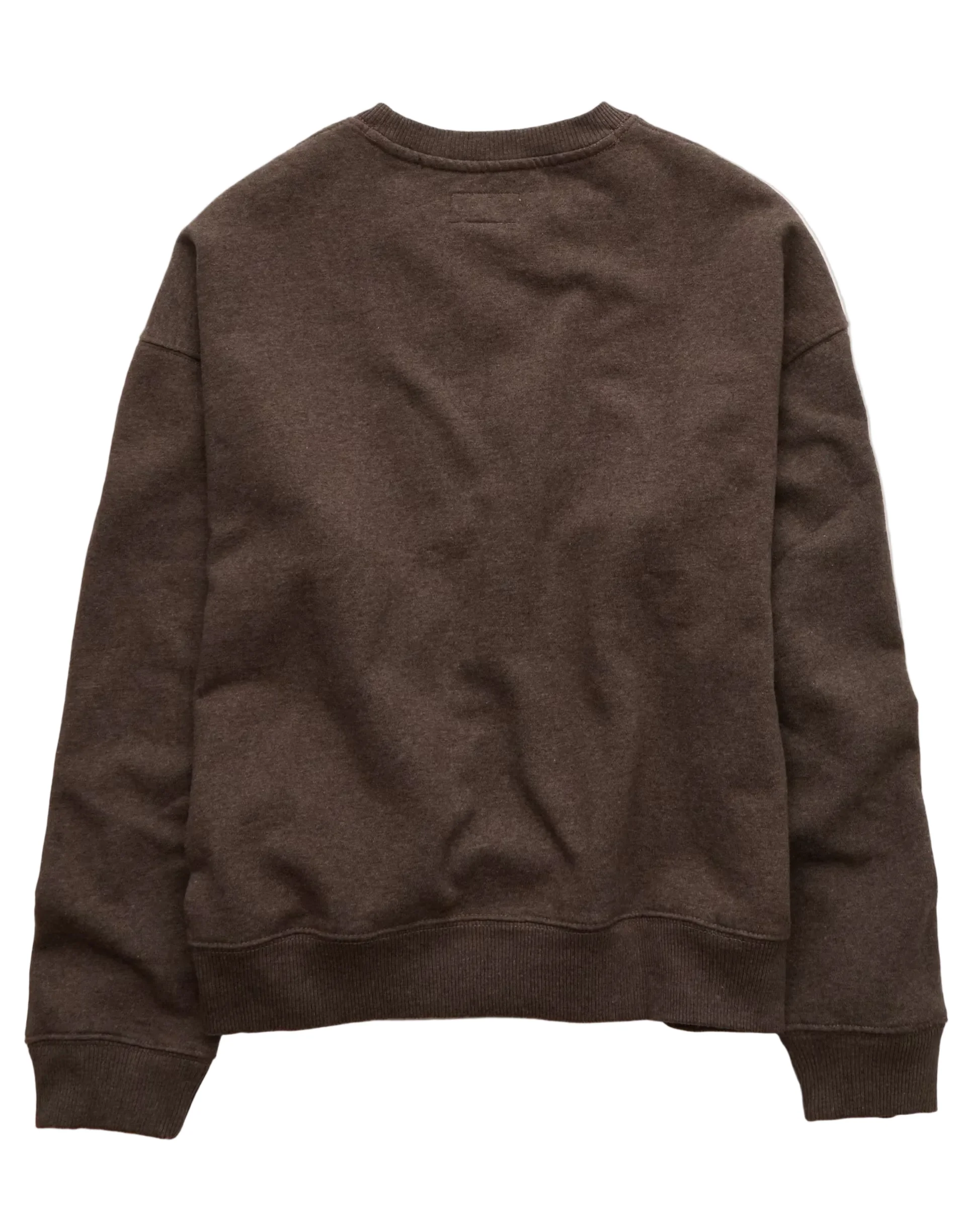 American Eagle Womens AE London Velvet Graphic Crew Neck Sweatshirt - Image 2