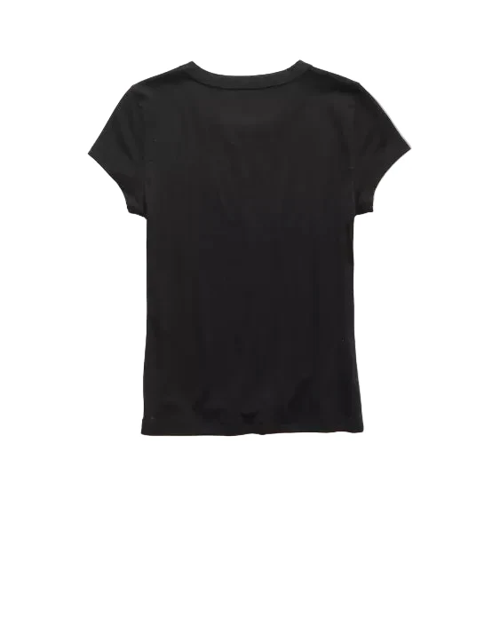 American Eagle Womens AE Hey Baby Short Sleeve T-Shirt - Image 2