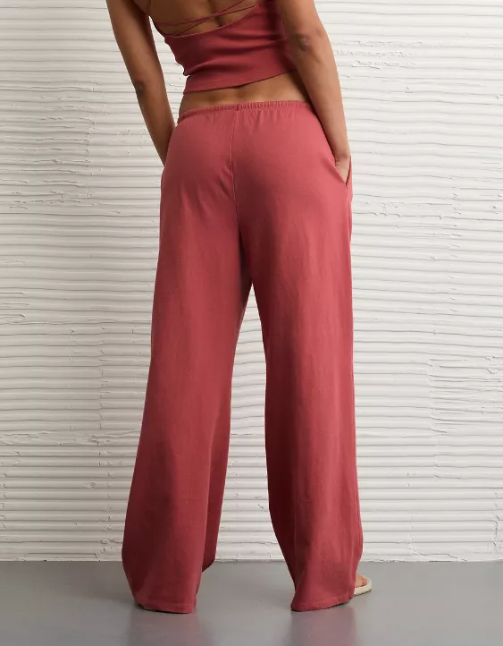 American Eagle Womens  AE Saturday Straight Pants - Image 4