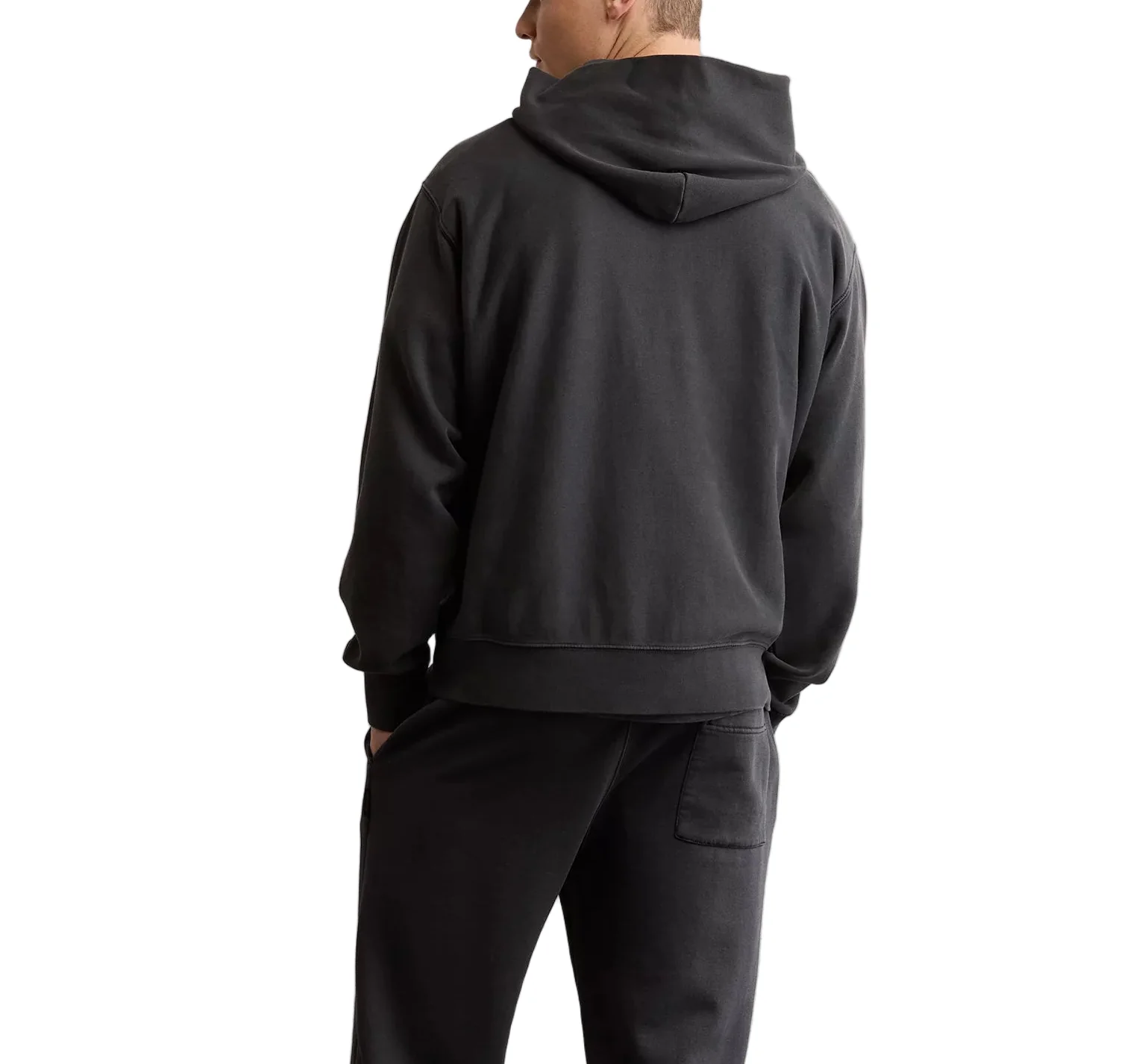 American Eagle Mens AE Laidback Luxe Heavyweight Hoodie Sweatshirt - Image 4