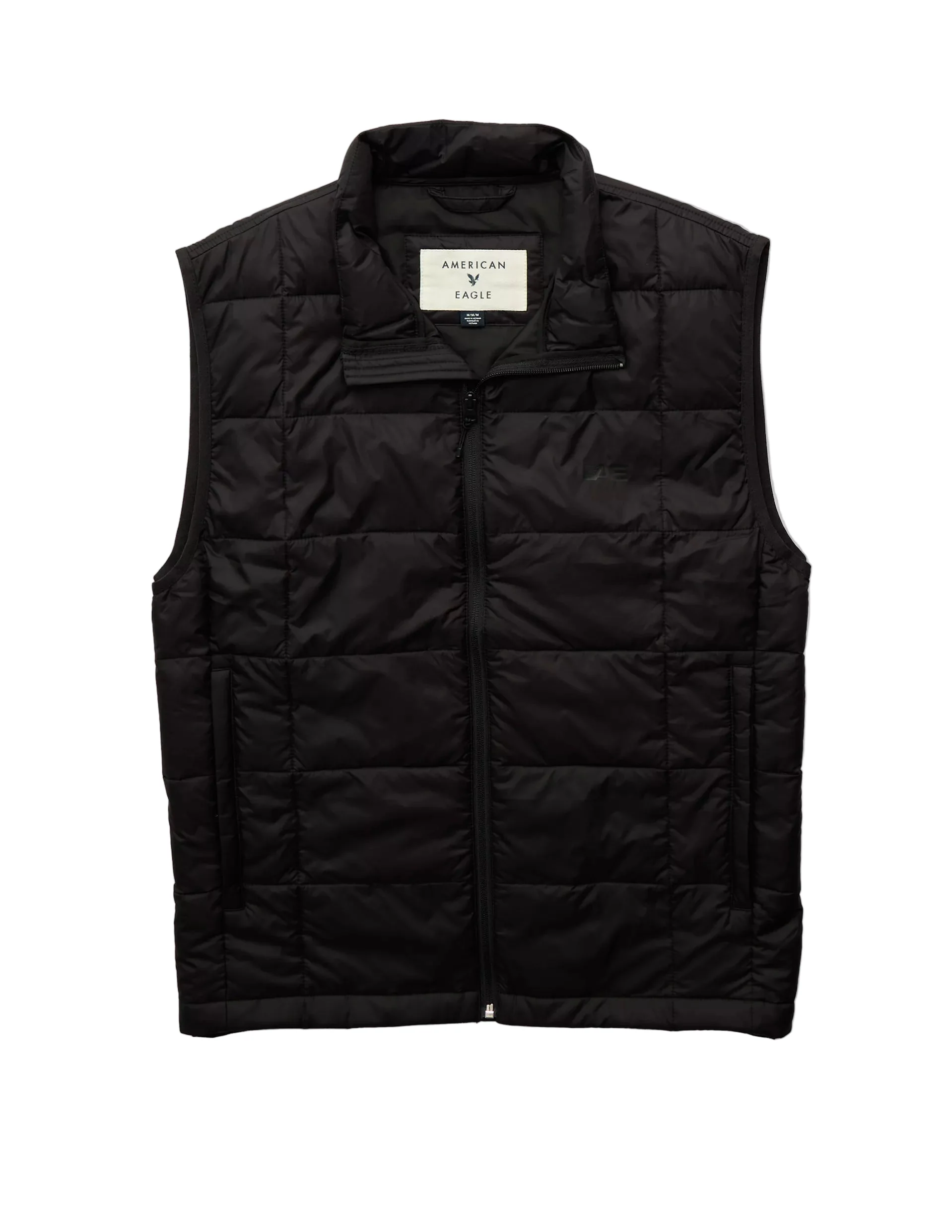 American Eagles Mens AE Lightweight Puffer Vest Jacket